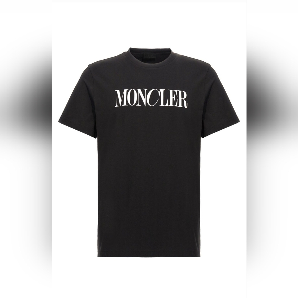 Moncler Classic Black Tee. Have Tag, Not Original Pack. Unused.#157